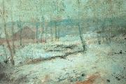 Snow Scene John Henry Twachtman